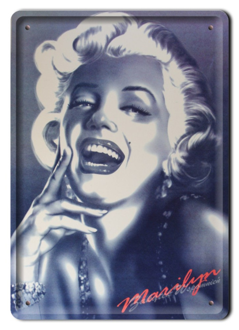 MARILYN METALOWY SZYLD PLAKAT OBRAZEK RETRO #05004