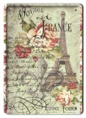 PARIS METALOWY SZYLD OBRAZEK VINTAGE RETRO #02386