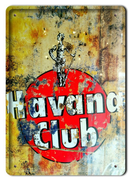 HAVANA CLUB METALOWY SZYLD VINTAGE RETRO #07284
