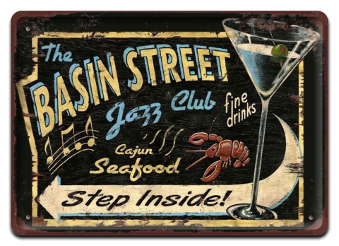 PLAKAT DRINK METALOWY SZYLD VINTAGE RETRO#08177