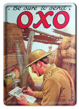 OXO METALOWY SZYLD VINTAGE PLAKAT RETRO #08219