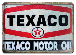 TEXACO METALOWY SZYLD PLAKAT VINTAGE RETRO #08325