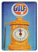 GULF METALOWY SZYLD PLAKAT VINTAGE RETRO #08534