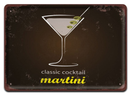 MARTINI METALOWY SZYLD PLAKAT VINTAGE RETRO #09088