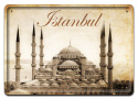 ISTAMBUL METALOWY SZYLD PLAKAT VINTAGE RETRO #09159