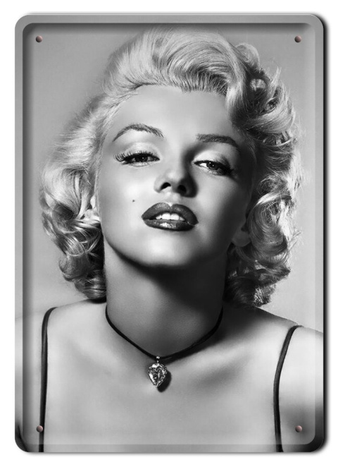 MARILYN MONROE METALOWY SZYLD VINTAGE #09320