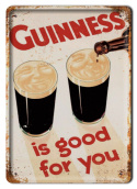 GUINNESS METALOWY SZYLD OBRAZEK VINTAGE RETRO #09669