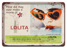 LOLITA METALOWY SZYLD OBRAZEK VINTAGE RETRO #05782