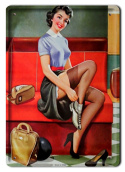 BOWLING METALOWY SZYLD PLAKAT RETRO VINTAGE #09846