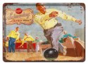 BOWLING METALOWY SZYLD PLAKAT RETRO #05286