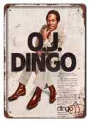 O.J. DINGO METALOWY SZYLD PLAKAT RETRO #06147