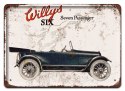 WILLYS METALOWY SZYLD PLAKAT OBRAZEK RETRO #06261