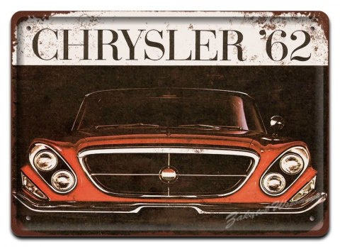 CHRYSLER METALOWY SZYLD BLASZKA PLAKAT RETRO #06366