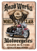 HARLEY METALOWY SZYLD PLAKAT VINTAGE RETRO #00570