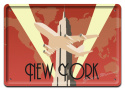 NEW YORK METALOWY SZYLD PLAKAT VINTAGE #02644