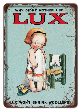 LUX TABLICZKA METALOWY SZYLD PLAKAT RETRO #08065