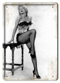 MONROE METALOWY SZYLD PLAKAT RETRO VINTAGE #11911