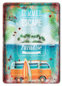 PARADISE PLAKAT METALOWY SZYLD RETRO VINTAGE #10098