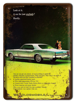 OLDSMOBILE PLAKAT METALOWY SZYLD RETRO #10154