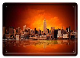 NEW YORK PLAKAT METALOWY SZYLD RETRO #10734