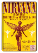 NIRVANA PLAKAT METALOWY SZYLD RETRO VINTAGE #10754