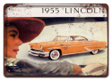 LINCOLN PLAKAT METALOWY SZYLD RETRO VINTAGE #11072