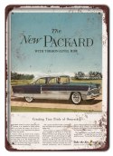 PACKARD PLAKAT METALOWY SZYLD RETRO VINTAGE #11330