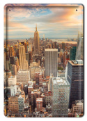 NEW YORK PLAKAT METALOWY SZYLD RETRO VINTAGE #11451