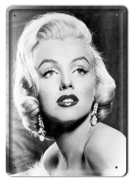 MARILYN MONROE PLAKAT METALOWY SZYLD RETRO #11502