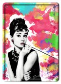 AUDREY HEPBURN METALOWY SZYLD OBRAZEK RETRO #02675