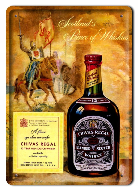 WHISKEY METALOWY SZYLD PLAKAT TABLICZKA RETRO#07792