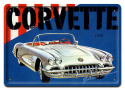 CORVETTE METALOWY SZYLD PLAKAT OBRAZEK RETRO #02633