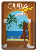 CUBA METALOWY SZYLD PLAKAT OBRAZEK RETRO #04693