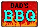 DADS B B Q METALOWY SZYLD VINTAGE RETRO #08097