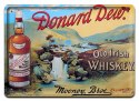 WHISKEY PLAKAT METALOWY SZYLD PLAKAT RETRO #07783