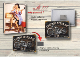 PLAKAT METALOWY SZYLD RETRO WESTERN #12051