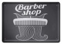 BARBER SHOP PLAKAT METALOWY SZYLD RETRO #12547