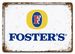 FOSTERS PLAKAT METALOWY SZYLD OBRAZEK RETRO #20146