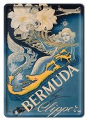 BERMUDY PLAKAT METALOWY SZYLD OBRAZEK RETRO #20157