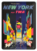 NEW YORK PLAKAT METALOWY SZYLDRETRO #20180