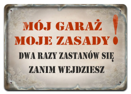 PRL PLAKAT METALOWY SZYLD OBRAZEK RETRO #12668