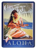ALOHA METALOWY SZYLD PLAKAT OBRAZEK RETRO #05008