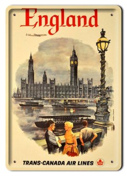 ANGLIA METALOWY SZYLD PLAKAT VINTAGE RETRO #09359