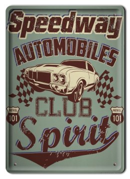 AUTO GARAŻ PLAKAT METALOWY SZYLD RETRO #10964
