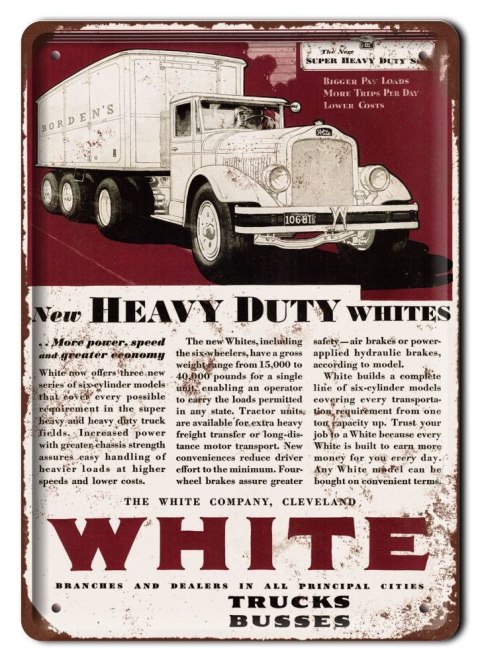 AUTO GARAŻ PLAKAT METALOWY SZYLD RETRO #11027