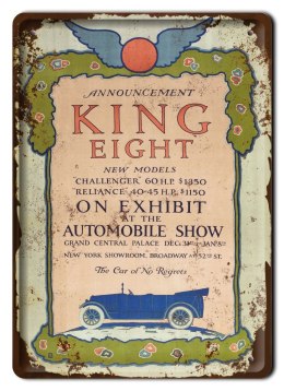 AUTO GARAŻ PLAKAT METALOWY SZYLD RETRO VINTAGE #10892