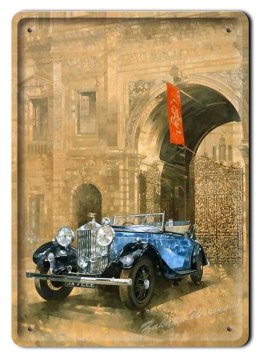 AUTO METALOWY SZYLD OBRAZEK PLAKAT RETRO #02544