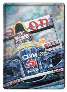 AUTO PLAKAT METALOWY SZYLD RETRO VINTAGE #10458