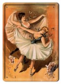 BALET METALOWY SZYLD PLAKAT VINTAGE RETRO #01271