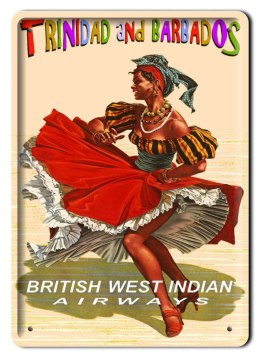 BARBADOS PLAKAT METALOWY SZYLD OBRAZEK #20429